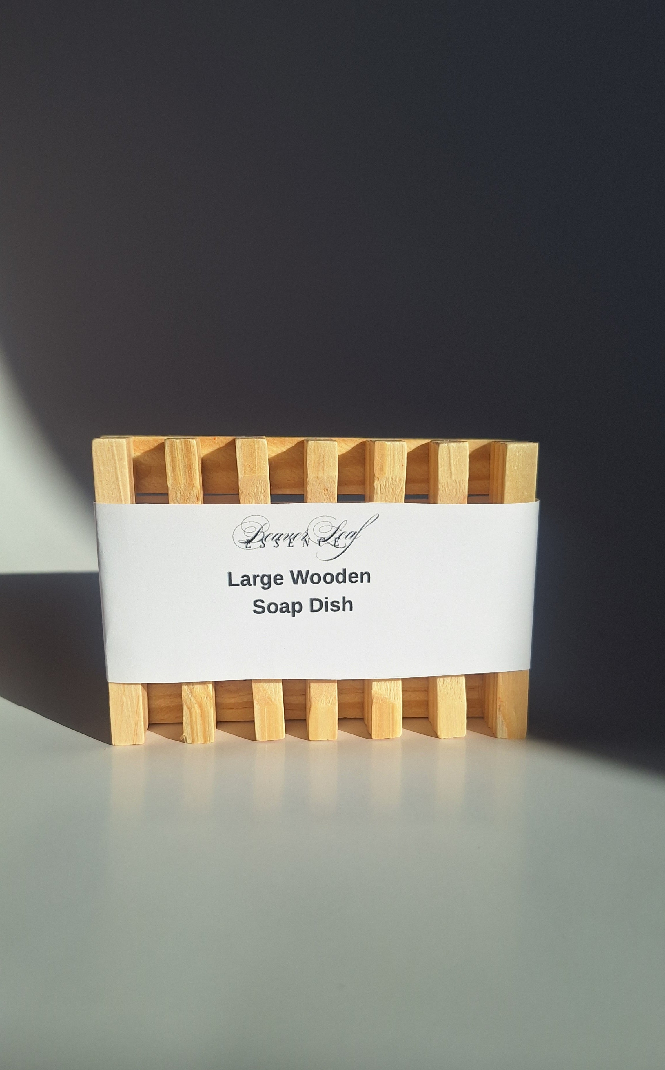 Large Wooden Soap Dish