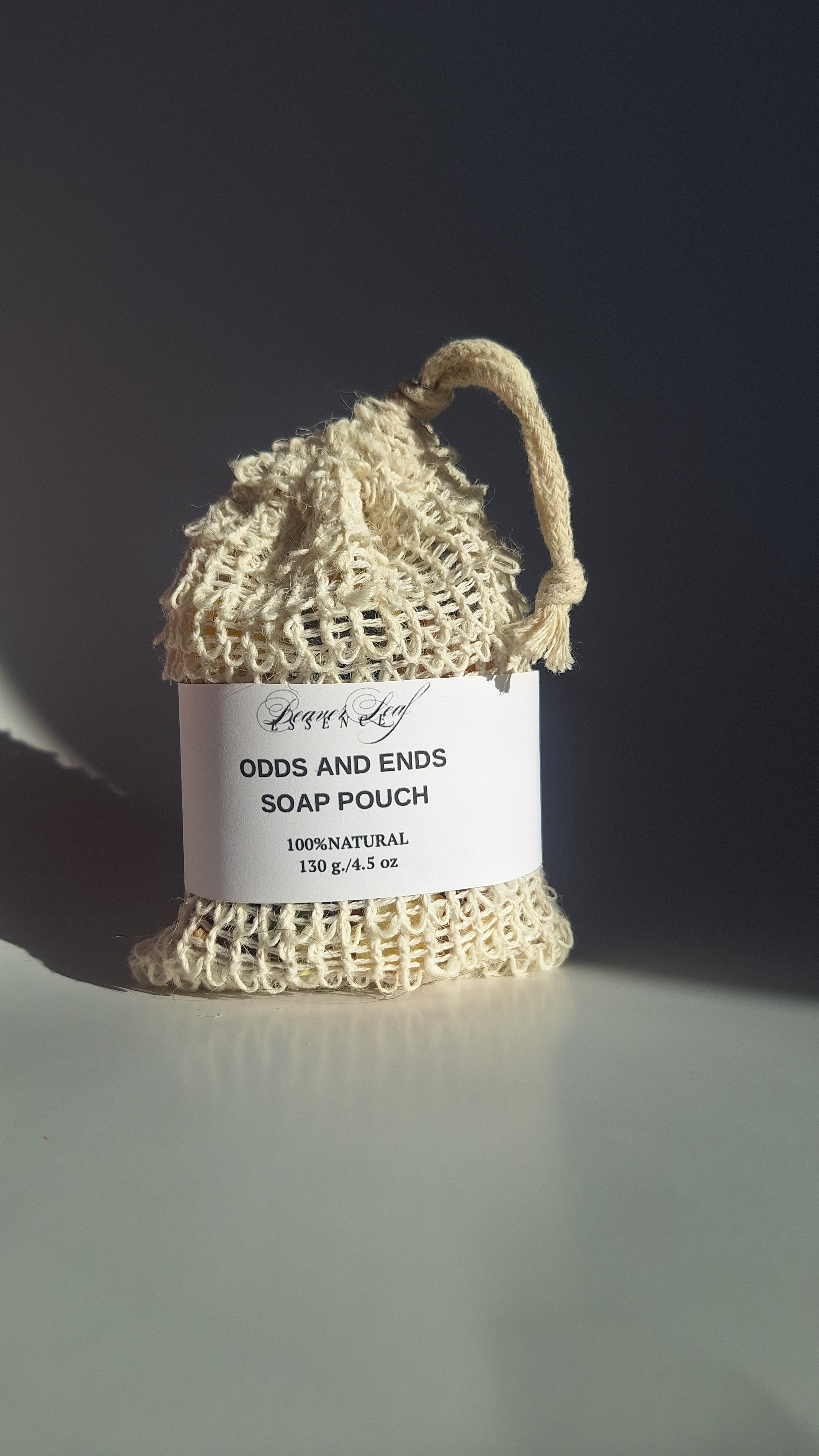 Odds & Ends Soap Pouch (100% Natural)
