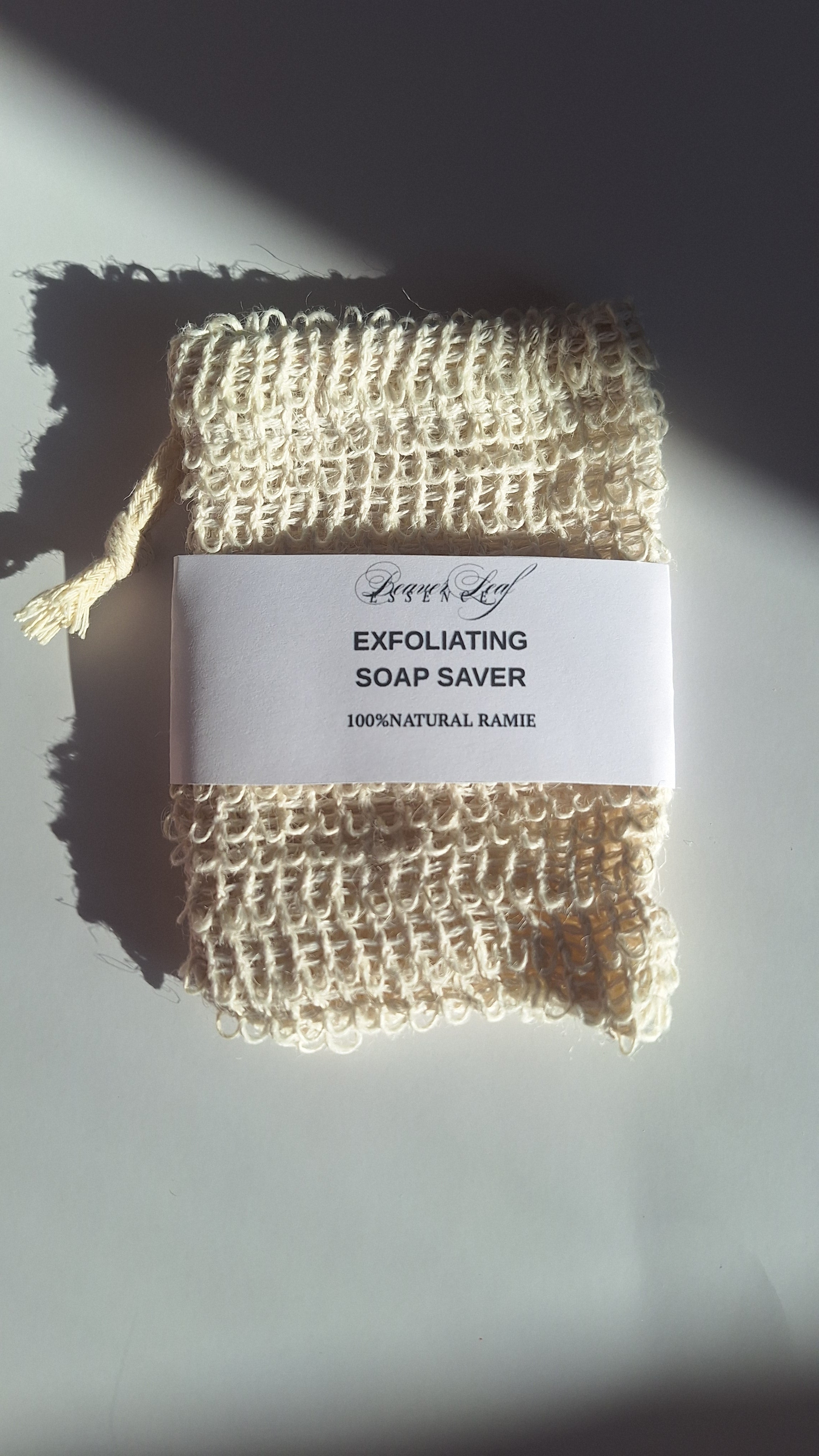 Exfoliating Soap Saver (100% Natural Ramie)