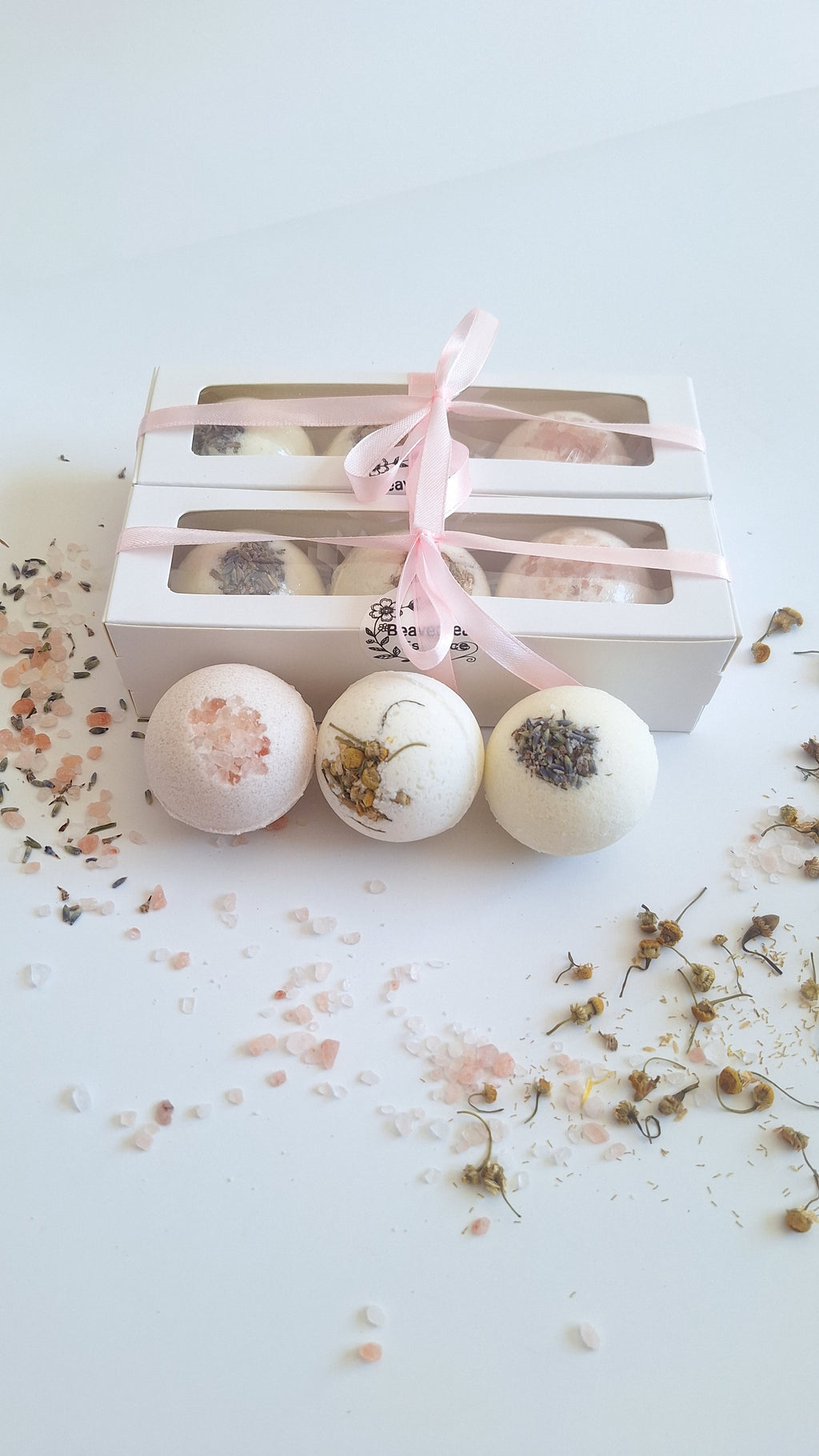 The Botanical Collection: Handcrafted Bath Bomb Gift Set