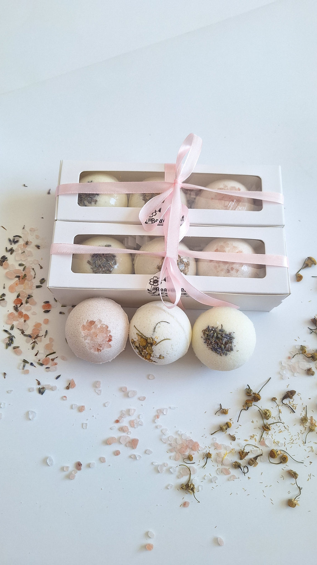 The Botanical Collection: Handcrafted Bath Bomb Gift Set