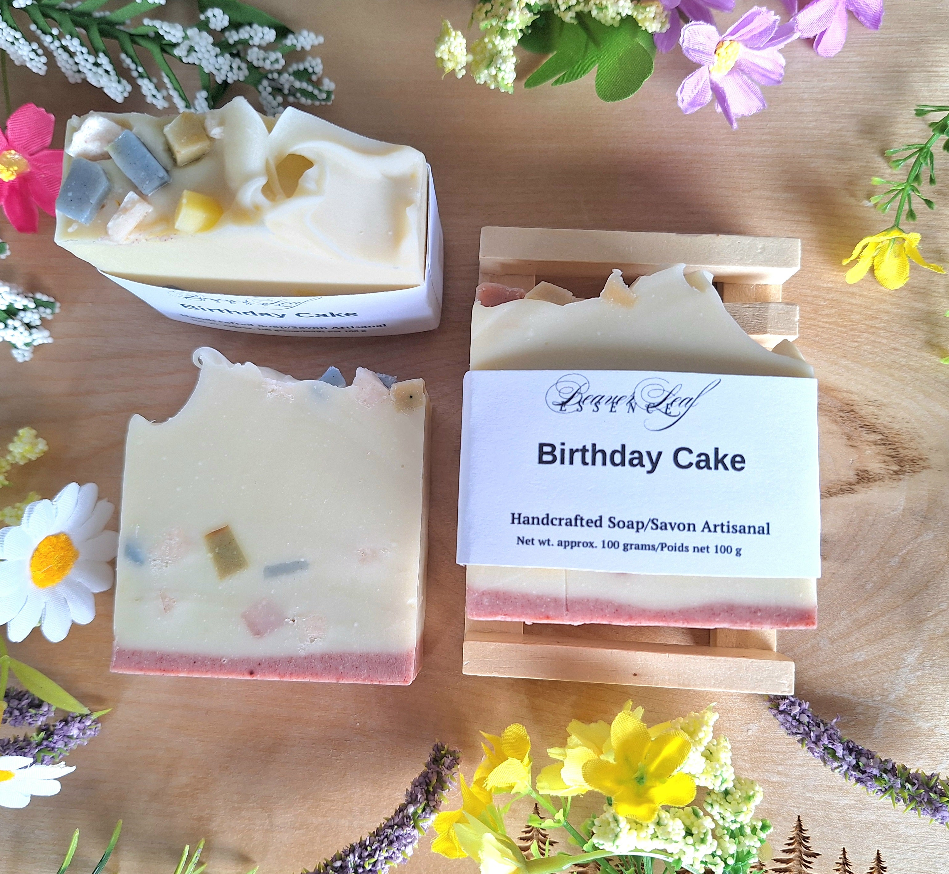 Birthday Cake Natural Artisan Soap