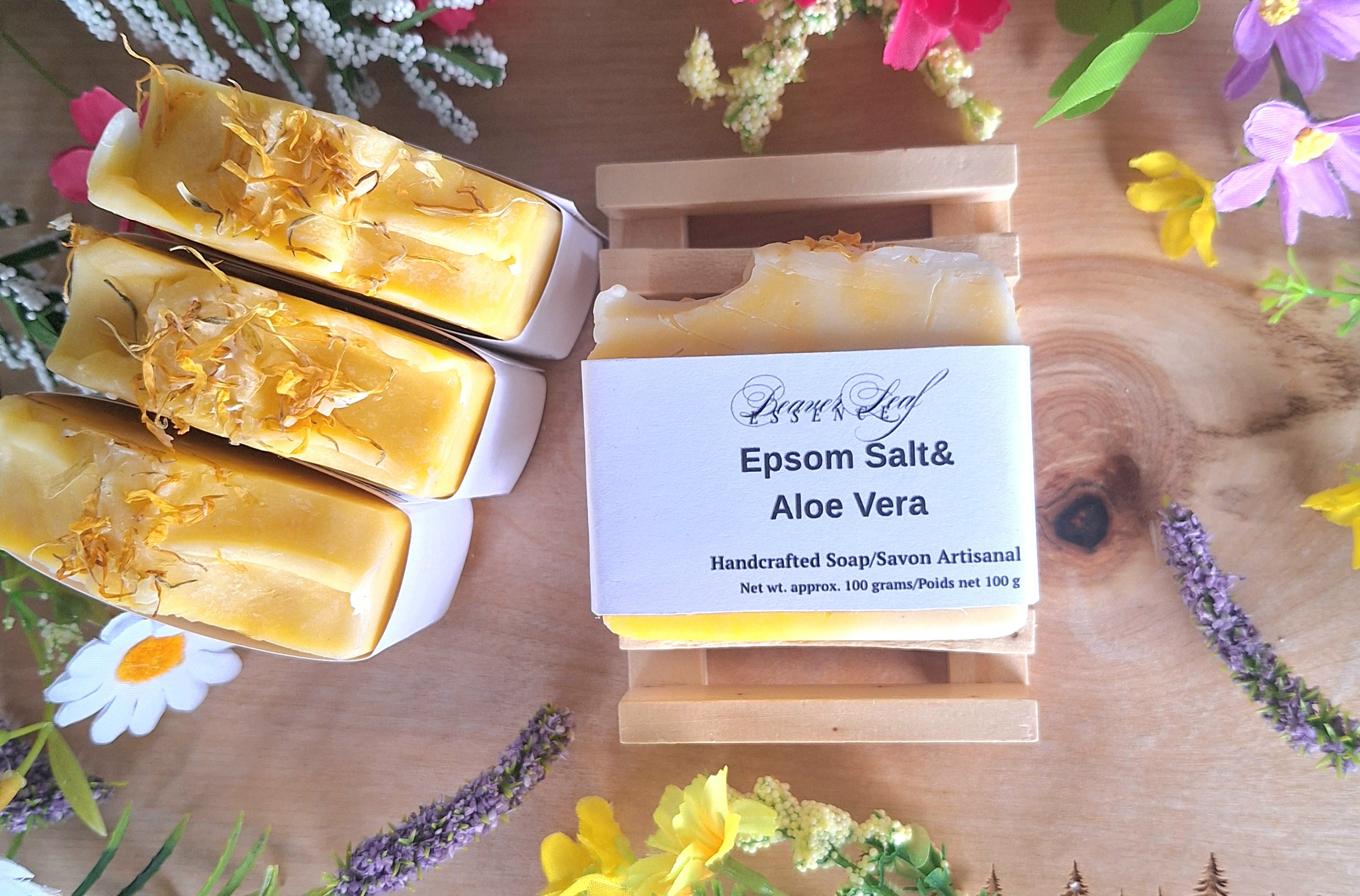 Epsom Salt & Aloe Vera Artisanal Soap