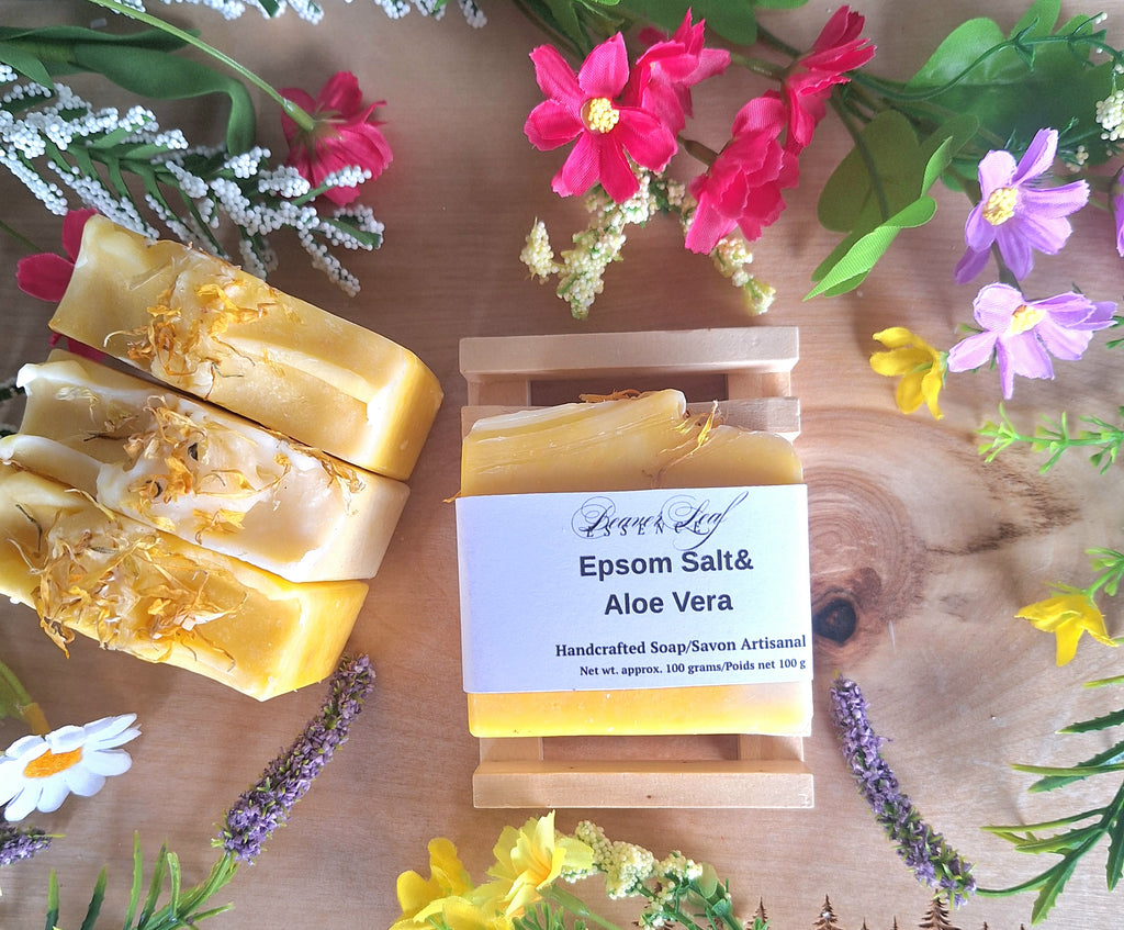 Epsom Salt & Aloe Vera Artisanal Soap