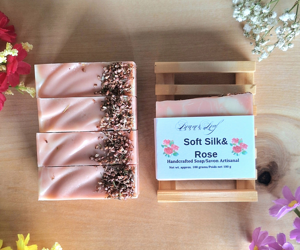 Soft Silk&Rose Artisan Soap Bar