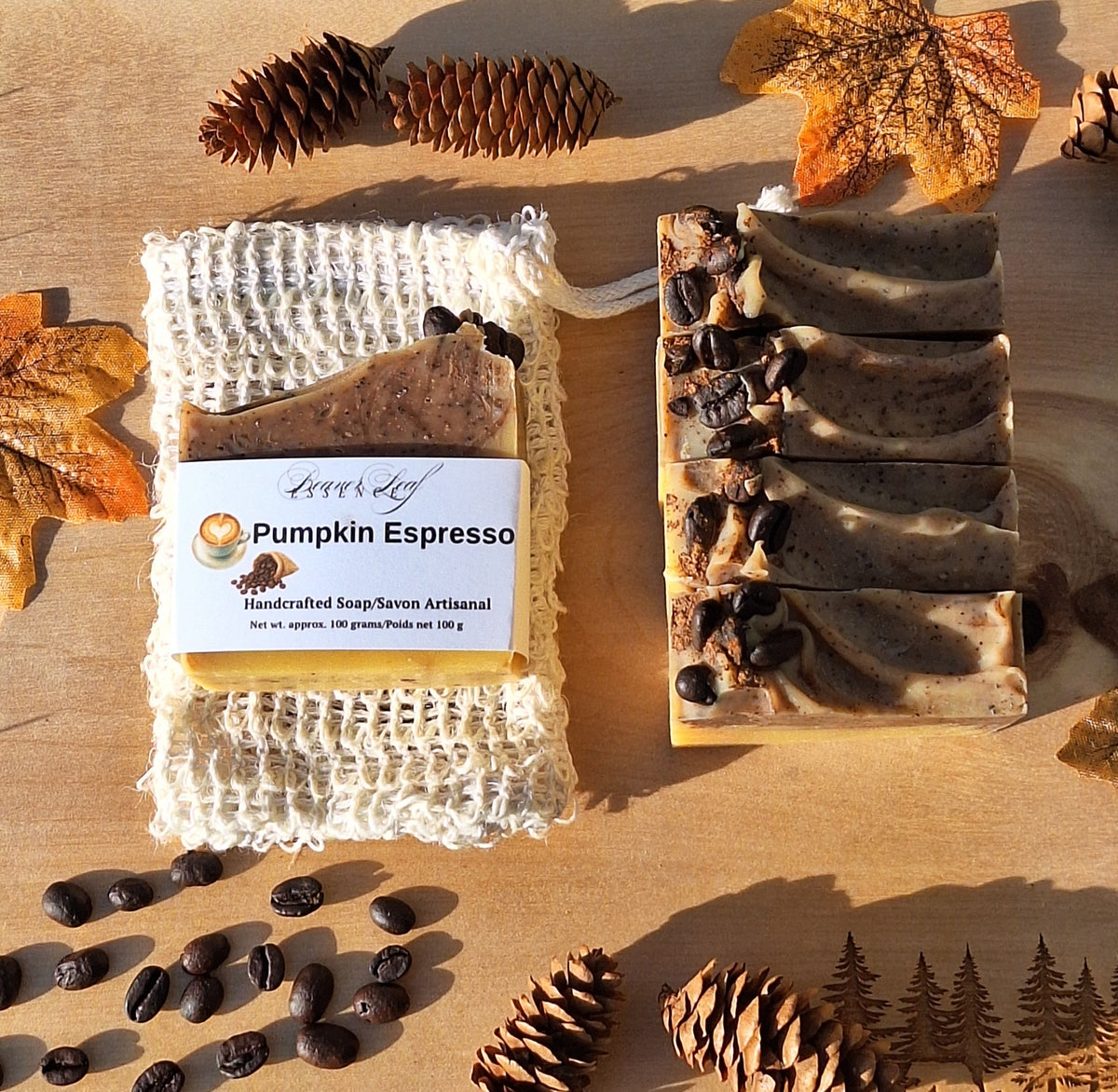 Pumpkin Espresso Artisan Soap Bar