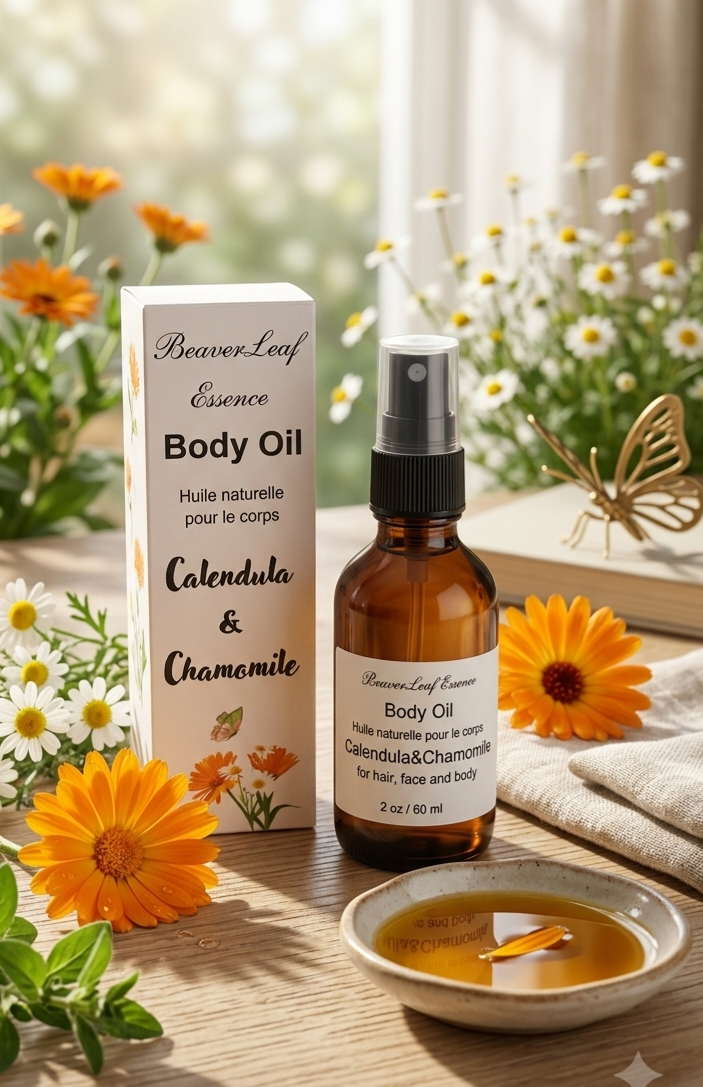 Calendula&Chamomile Body Oil